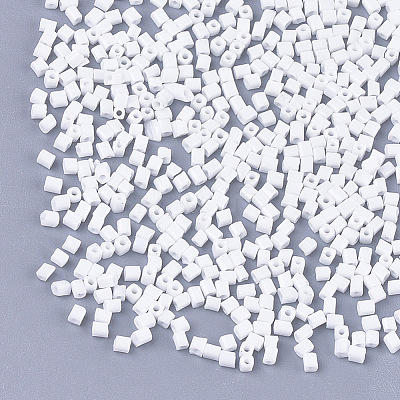 Baking Paint Glass Beads SEED-S023-11B-15-1