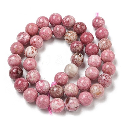 Natural Rhodonite Beads Strands G-P544-A02-03-1