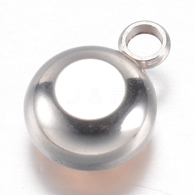 304 Stainless Steel Glass Rhinestone Charms STAS-G082-07-1