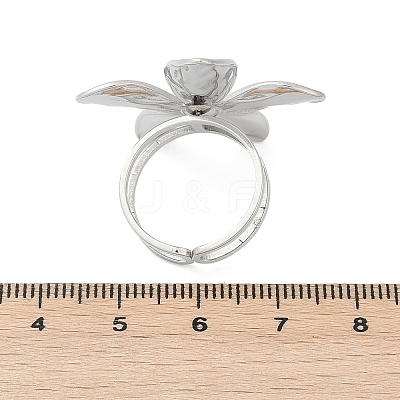 304 Stainless Steel Cuff Rings RJEW-D306-06P-1