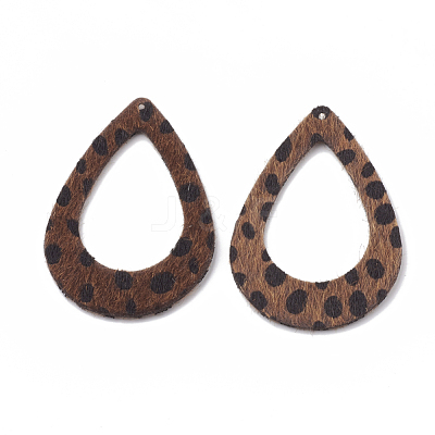 Imitation Leather Big Pendants FIND-N001-09A-1