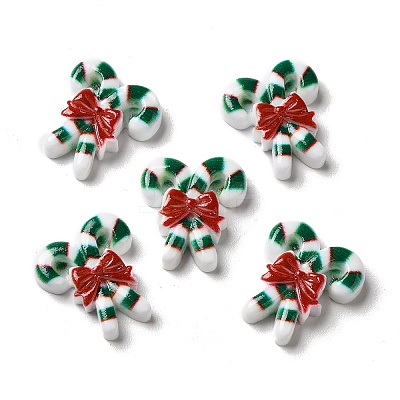 Christmas Opaque Resin Cabochons LS-RESI-K019-24-1