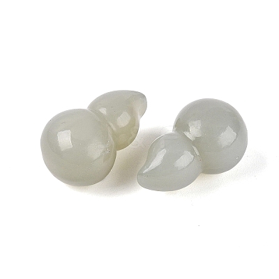 Natural Hetian Jade Gourd Display Decorations G-N371-03-1