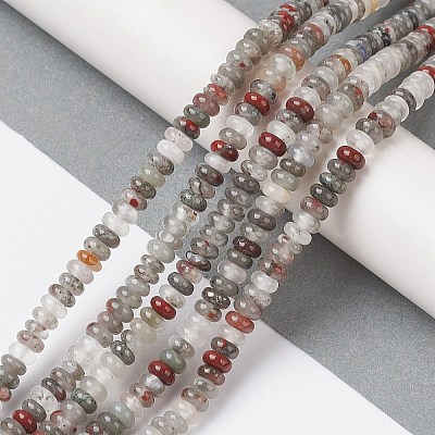 Natural African Bloodstone Beads Strands G-H292-A15-02-1