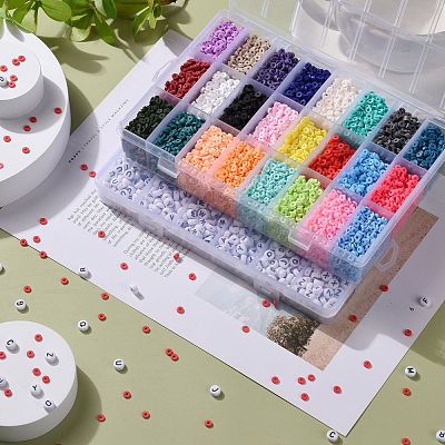 DIY Beads Jewelry Kits DIY-JQ0001-07-4mm-1