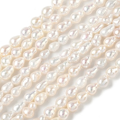 Natural Cultured Freshwater Pearl Beads Strands PEAR-C004-11-1