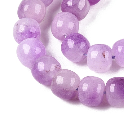 Dyed Natural White Jade Beads Strands G-T138-D03-1