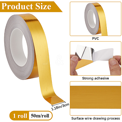 PET Plastic Edge Banding DIY-WH0578-01E-1