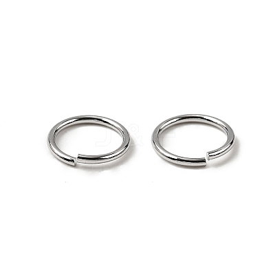 Brass Open Jump Rings KK-B147-03I-P-1