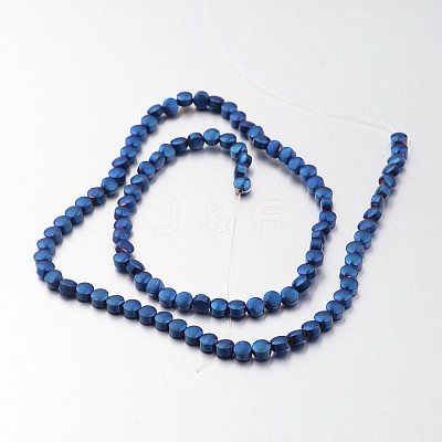 Electroplate Non-magnetic Synthetic Hematite Bead Strands G-F300-33B-F05-1