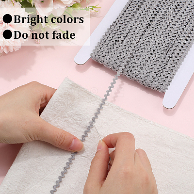 40M Polyester Wavy Fringe Trim Ribbon OCOR-GF0004-39Z-1