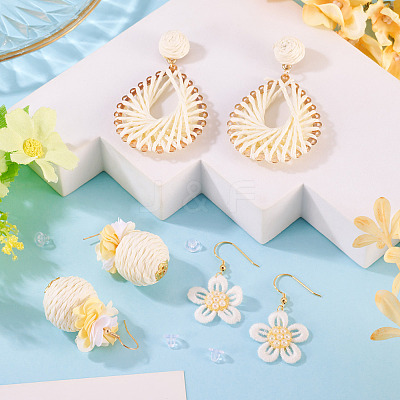 3 Pairs 3 Styles Earrring Sets EJEW-TA000-70A-1