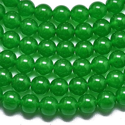 Natural Malaysia Jade Beads Strands G-L645-C01-6mm-17-1