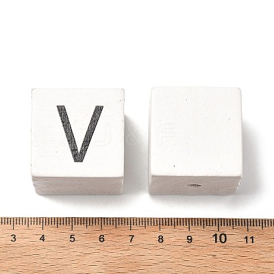 Wood European Beads LS-WOOD-I014-02V-1
