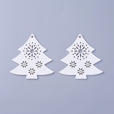 Poplar Wood Pendants LS-WOOD-O004-08B-1