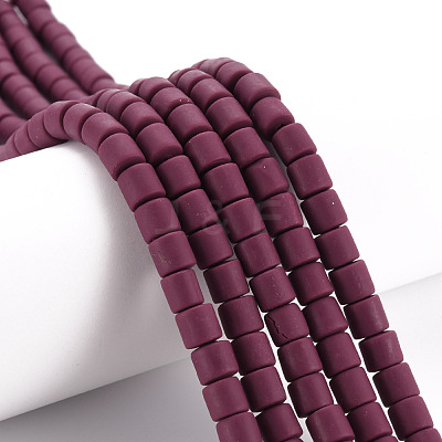 Polymer Clay Bead Strands CLAY-T001-C35-1