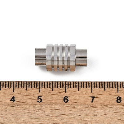 304 Stainless Steel Magnetic Clasps STAS-C127-18C-P-1