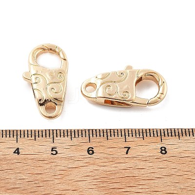 Brass Lobster Claw Clasps KK-R216-18C-KCG-1