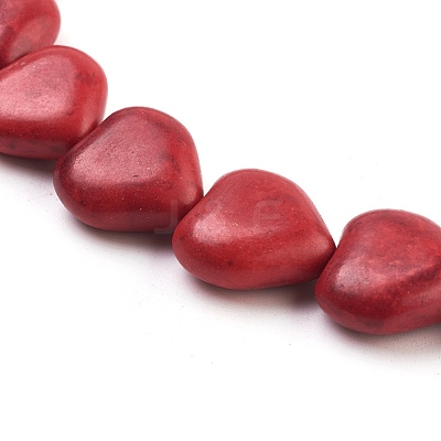 Synthetic Howlite Beads X-TURQ-17X18-118-1