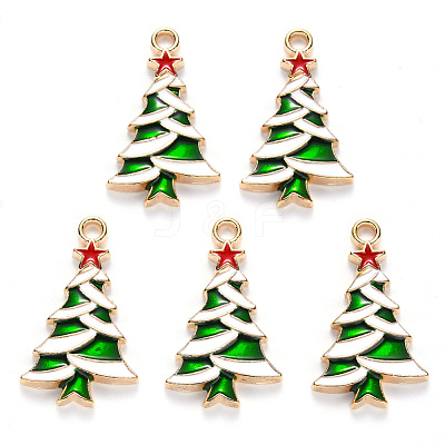 Alloy Enamel Pendants X-ENAM-S121-100-1