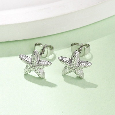 304 Stainless Steel Stud Earrings SA-CBA4160-26P-1