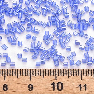 Glass Bugle Beads SEED-S032-11A-106-1