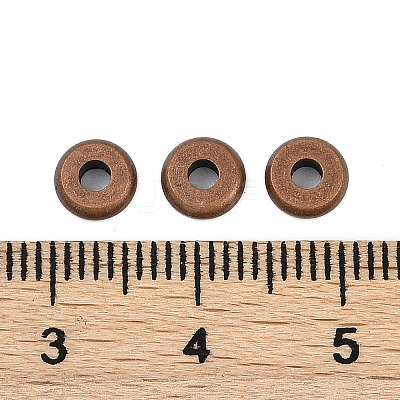 Brass Spacer Beads KK-L106C-01R-1