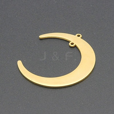 201 Stainless Steel 2-Loop Link Pendants STAS-N090-LA205-1