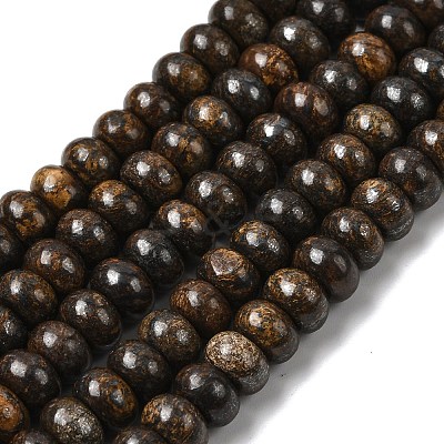 Natural Bronzite Beads Strands G-A280-A16-02-1
