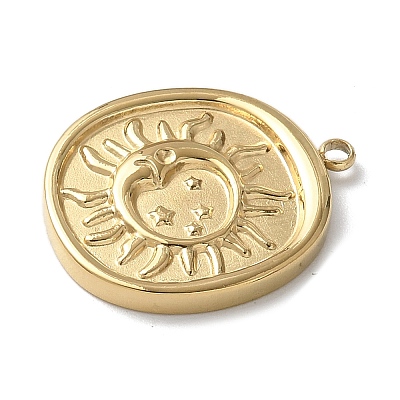 304 Stainless Steel Pendants X-STAS-G352-05G-1