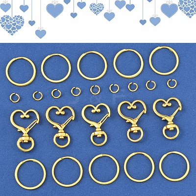 DIY Jewelry Making Findings Kits DIY-FS0008-11G-1