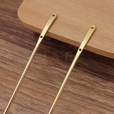 Alloy Hair Sticks Finding PW-WG75332-02-1