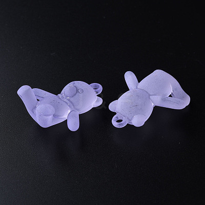Frosted Acrylic Pendants MACR-S373-60K-04-1