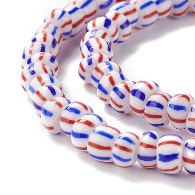 Handmade Lampwork Beads Strands BLOW-K001-01B-07-1