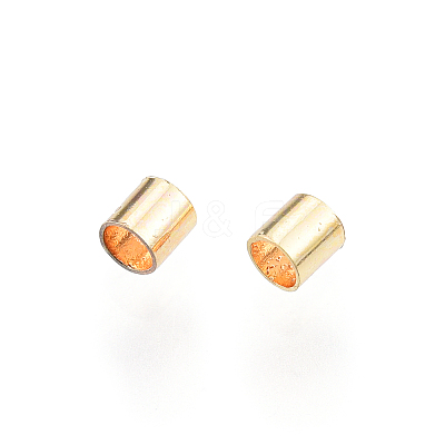 Brass Crimp Beads KK-N259-53-1