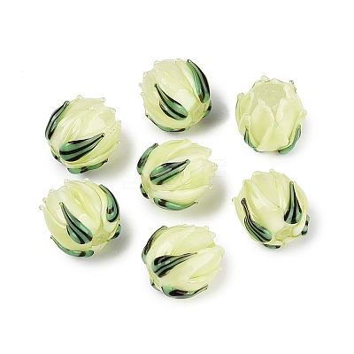 Handmade Lampwork Beads LAMP-Q039-18F-1