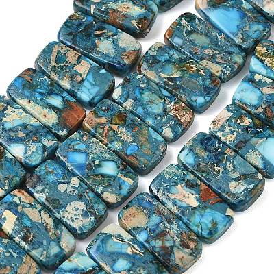 Natural Imperial Jasper Beads Strands G-L604-F01-01M-1