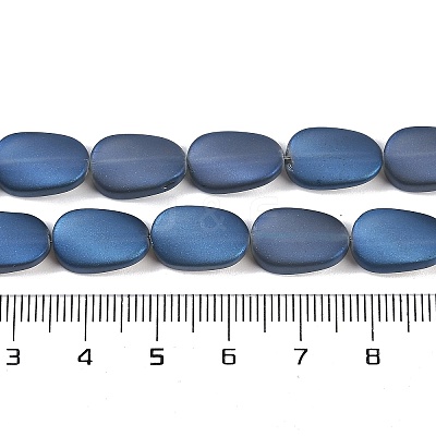 Electroplate Glass Beads Strands EGLA-C009-01B-FR02-1
