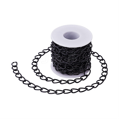 Decorative Chain Aluminium Twisted Chains Curb Chains CHA-YS0001-06-1