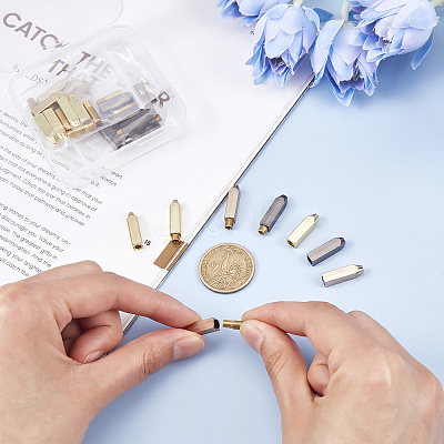 Zinc Alloy Capsule Lace Lock Buckles AJEW-PH0001-41-1