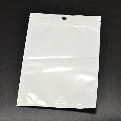 Pearl Film PVC Resealable Packaging Bags OPP-L001-02-14x17cm-1