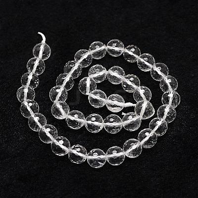 Natural Quartz Crystal Beads Strands G-D840-11-6mm-1