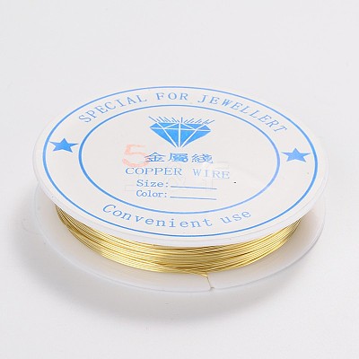 Round Copper Jewelry Wire CW0.5mm007-1