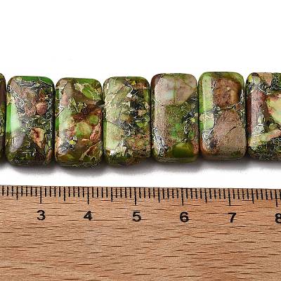 Synthetic Imperial Jasper Beads Strands G-Q050-A01-05-1