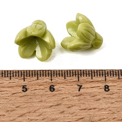 Dyed Synthetic Coral Carved Beads GG-CBA993E-01A-03-1