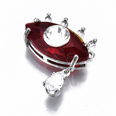 Glass Pendants Links GLAA-S193-037A-P-1