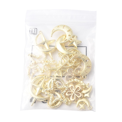 20Pcs 10 Styles Alloy Pendants FIND-FS0003-07-1