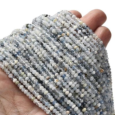 Natural Aquamarine Beads Strands G-RM2025-D01-B-1