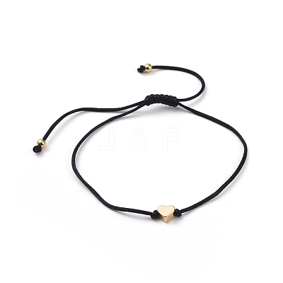 Adjustable Nylon Thread Braided Bead Bracelets BJEW-JB05037-01-1