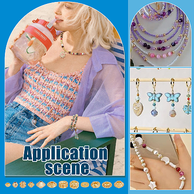 12 Styles Alloy Beads FIND-PH0025-88G-1